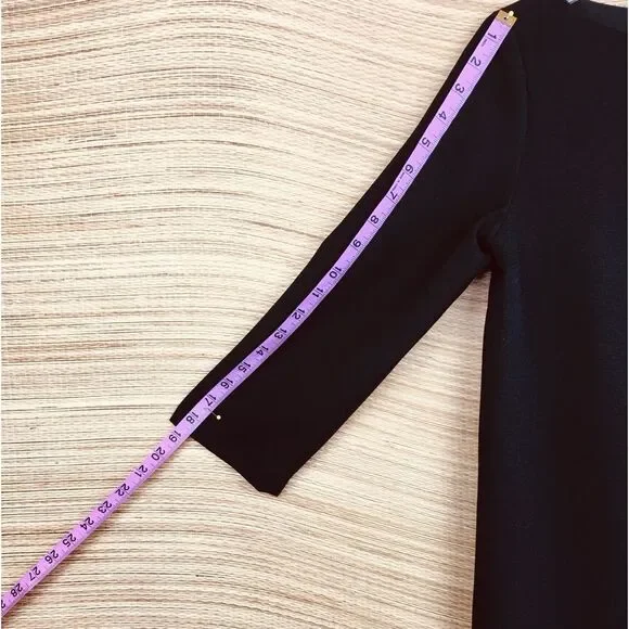 Kate Spade New York Bateau Neckline Fringe & Sequin Cocktail Mini Dress Size 4 - Picture 13 of 14